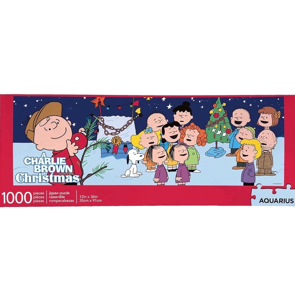 Charlie Brown Christmas Aquarius Puzzle 1000 Pieces